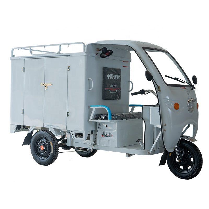 Electric delivery tricycle